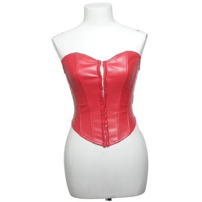 Korsett (Röd) från Shein Polyester, Polyuretan