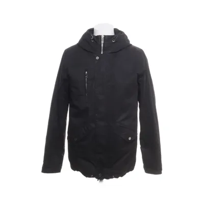 Outdoor jas (Zwart) van Elvine Katoen, Polyester