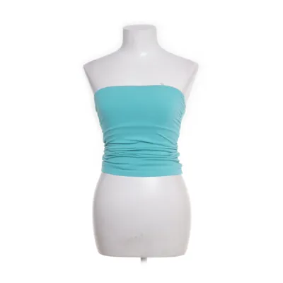 Tube top (Turquoise) van H&M Basic Katoen, Elastaan