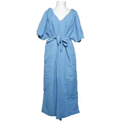Wrap dress (Blue) from Lindex Cotton, Polyester