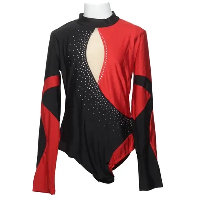 Justaucorps de gymnastique (Noir, Rouge, Multicolore) de Iefiel