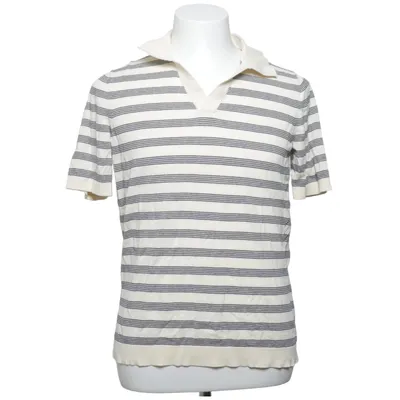 Polotrøje (Beige, Blå) fra Arket Bomuld, Linned