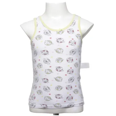 Débardeur (Blanc, Multicolore) de Tom and Jerry Coton, Élasthane