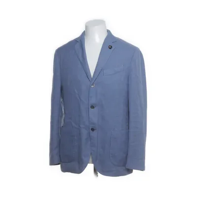 Blazer (Blue) from Lardini Cotton, Polyester, Viscose