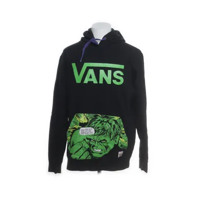 Huvtröja (Svart, Flerfärgad) från Vans Bomull, Polyester