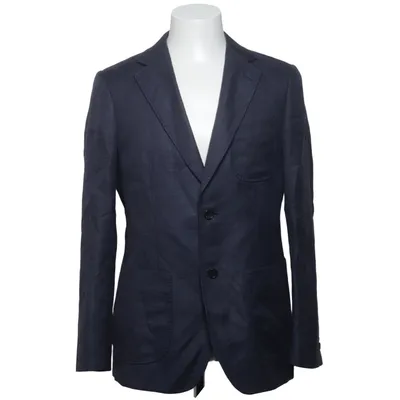 Kavaj (Blå) från D+LJ Linne, Polyester, Viskos