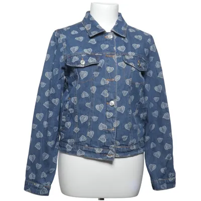 Denim jacket (Blue) from Daphnea Cotton