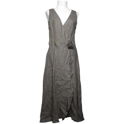 Wickelkleid (Grau) von Nygårdsanna Leinen