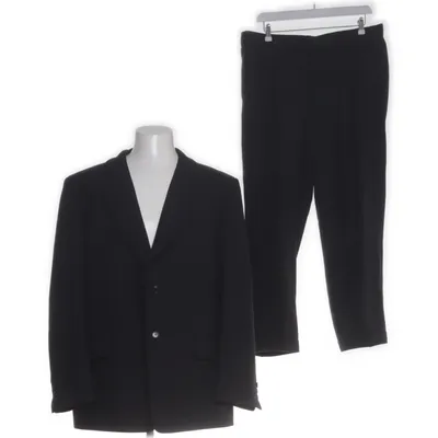 Suit (Black) from Marco Donati Linen, Polyester, Viscose