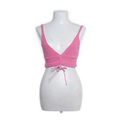 Crop top (Pink) from Stradivarius Cotton, Polyester