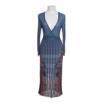Kjole (Blå, Flerfarvet) fra Desigual Elastan, Polyamid, Polyester, Viscose