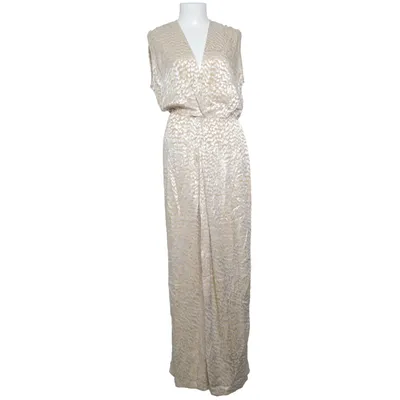 Buksedragt (Beige, Hvid) fra SAND Copenhagen Acetat, Viscose