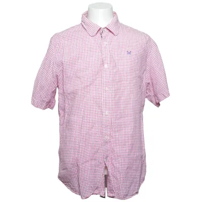 Korte mouwen shirt (Roze, Wit) van Crew Clothing Co. Linnen