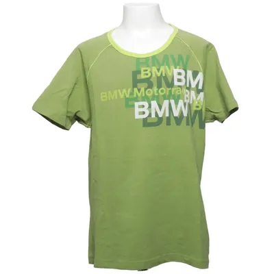T-shirt (Grøn) fra BMW Motorrad Bomuld, Elastan