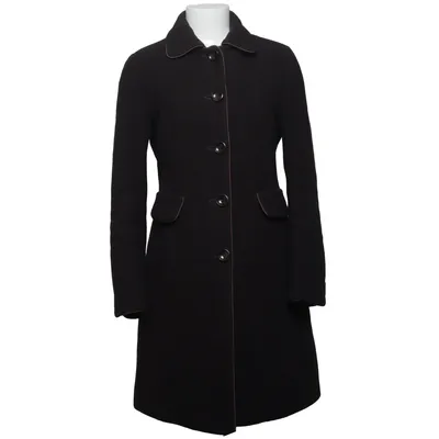 Manteau (Marron) de MasCara Polyamide, Laine