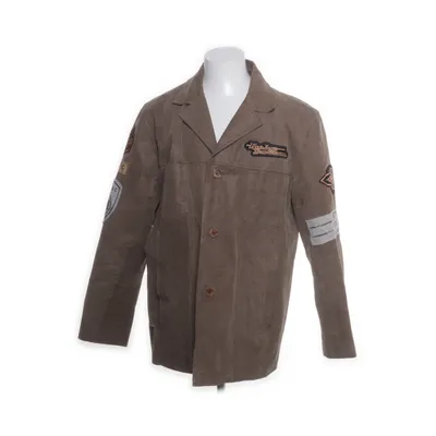 Leather blazer (Brown) from Snap Shot