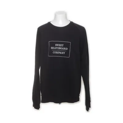 Collegetröja (Svart) från Sweet Sktbs Bomull, Polyester