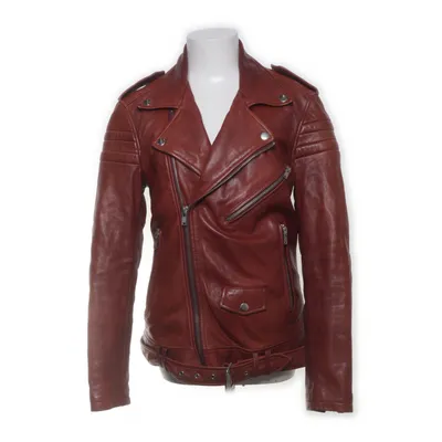 Bikerjacka (Röd) från BLK DNM Skinn, Polyester