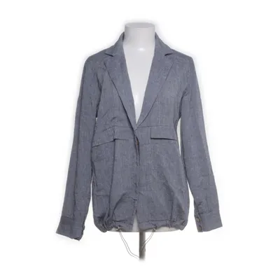 Cardigan (Blå) fra Kult Frau Bomuld, Linned, Polyester