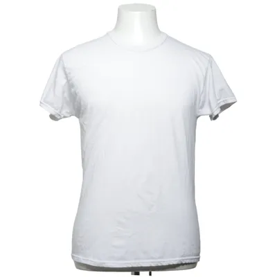 T-shirt (Wit) van Hanes Katoen, Polyester