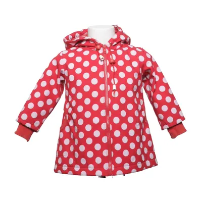 Rain jacket (Red, White) from Zizi Polyester