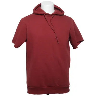 Korte mouwen capuchon sweater (Rood) van Smog