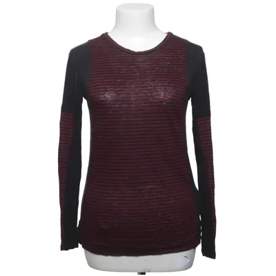 Long sleeve T-shirt (Red, Black) from Zara Collection Cupro, Elastane