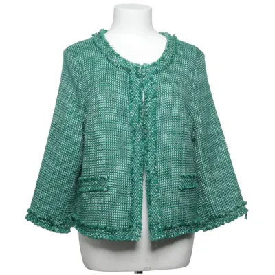 Cardigan (Groen, Wit) van My Own Acryl, Katoen, Wol