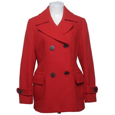 Caban (Rouge) de Gerry Acrylique, Polyester, Laine