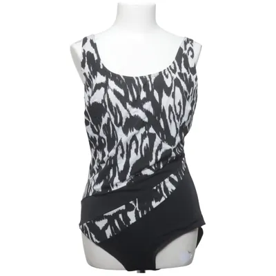 Maillot de bain une pièce (Noir, Blanc) de Trofé