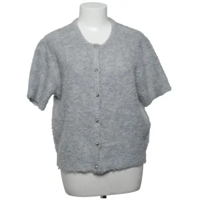Cardigan (Gray) from Gina Tricot Acrylic, Polyester, Wool