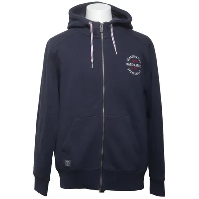 Kapuzenpullover (Blau) von Race Marine Baumwolle, Polyester