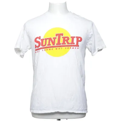 T-shirt (Vit, Flerfärgad) från Gildan Bomull