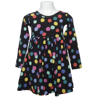 Dress (Black, Multicolored) from Hanna Andersson Cotton, Elastane