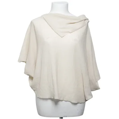 Poncho (Beige) van Zara Katoen, Polyester
