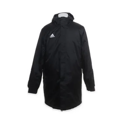 Vinterfrakke (Sort, Hvid) fra Adidas Polyamid, Polyester