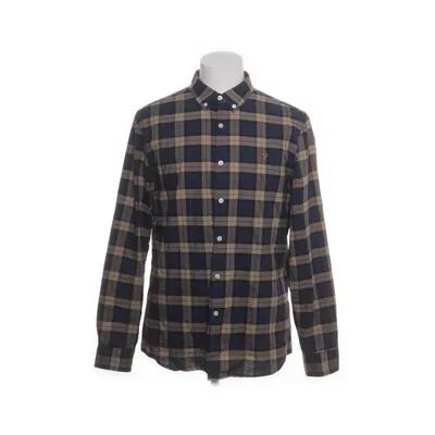 Buttondown-skjorta (Blå, Flerfärgad) från Farah Bomull