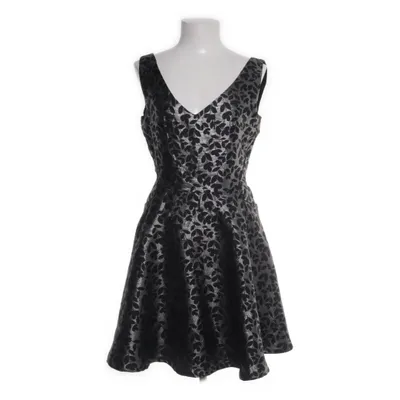 Robe de cocktail (Noir, Argent) de Yuni Polyester