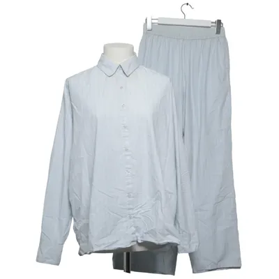 Pyjamasz (Blå, Hvid) fra Bik Bok Bomuld, Elastan, Polyester