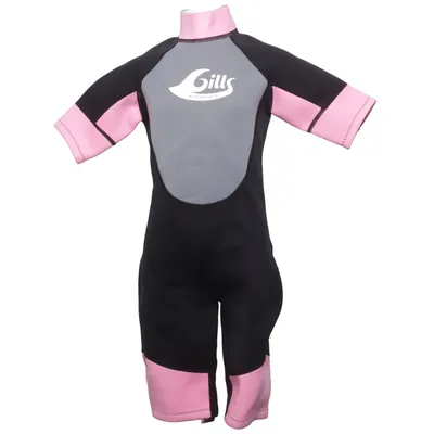 Wetsuit (Black, Pink, Gray) from Gills Watersports Polyamide