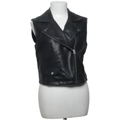 Biker vest (Black) from JDY Cotton, Polyester, Polyurethane