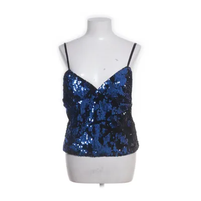 Crop top (Svart, Blå) från Zara Basic Polyester