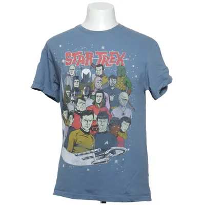 T-shirt (Bleu, Multicolore) de Star Trek Coton
