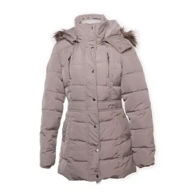 Dunfrakke (Beige) fra Pimkie Dun, Pels, Polyester
