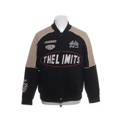 Bomberjacka (Svart, Flerfärgad) från Bershka Bomull, Polyester