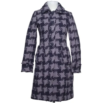 Kappa (Blå, Grå) från Boden Acetat, Ull