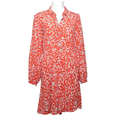 Blousejurk (Rood, Meerkleurig) van Hallhuber Elastaan, Polyester