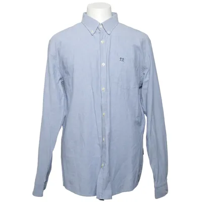 Buttondown-skjorta (Blå) från Black Rebel Bomull, Polyester
