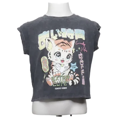 T-shirt (Zwart) van Zara