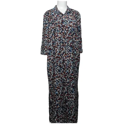 Robe longue (Bleu, Multicolore) de Queen Polyester